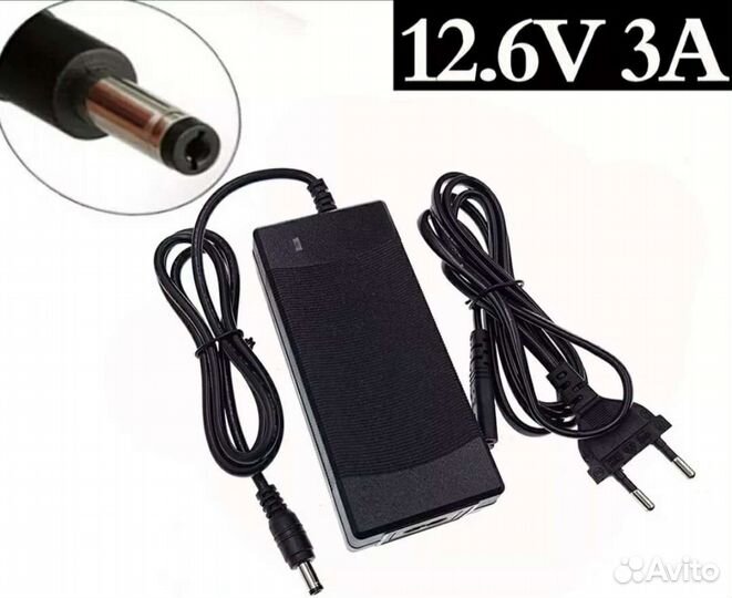 Зарядное устройство 12.6 в 3а li-ion