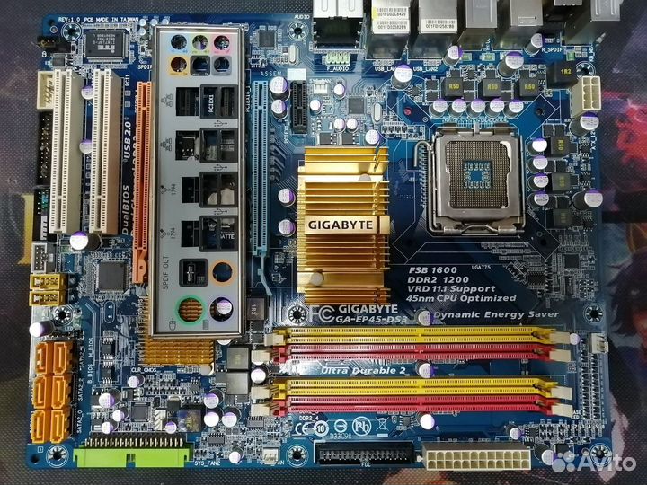 Материнская плата Gigabyte GA-EP45-DS3 LGA 775