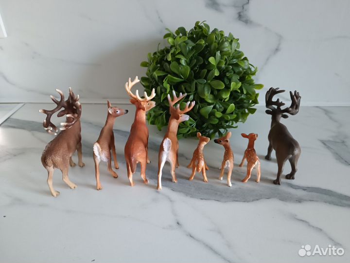 Фигурки Schleich олени
