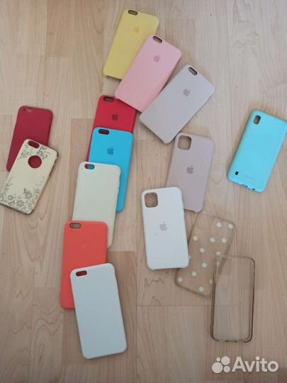 Чехлы для айфона,цена за все