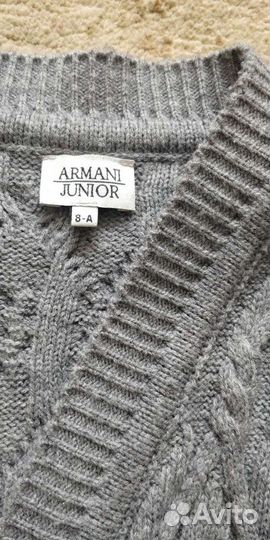 Кардиган Армани,рубашка Silvian Heach,свитер Noble