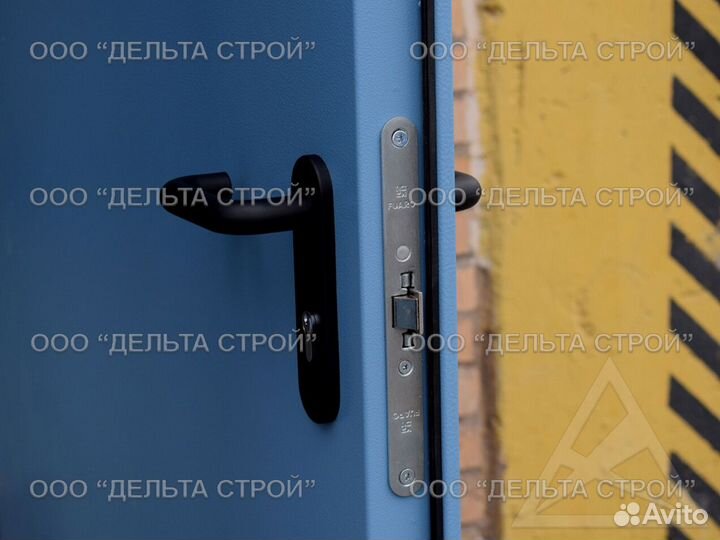 Противопожарные распашные ворота впм