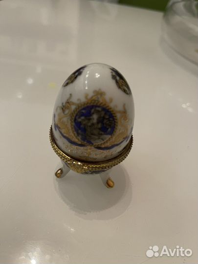 Шкатулка яйцо фаберже