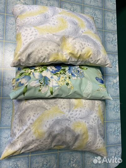 Подушка детская пухоперьевая