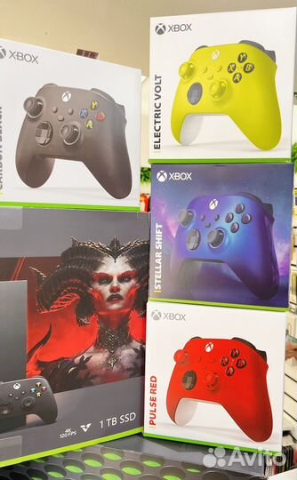 Xbox series X + Диабло 4 (обмен приставок)