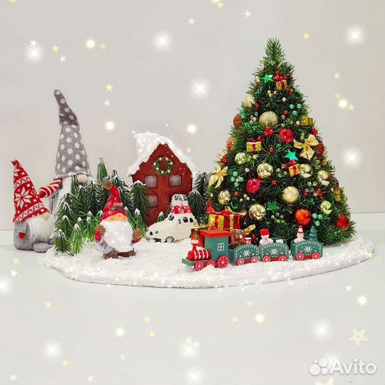 Подарок на новый год, новогодний декор, елка