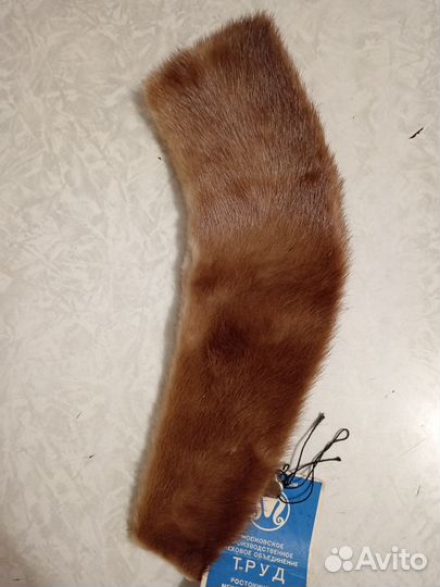 Воротник из меха норки СССР