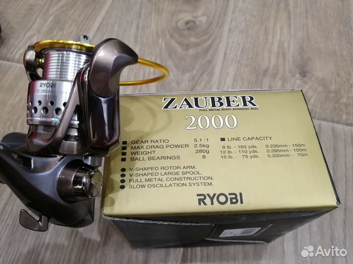 Новые катушки Ryobi Zauber и Ryobi Krieger 2000