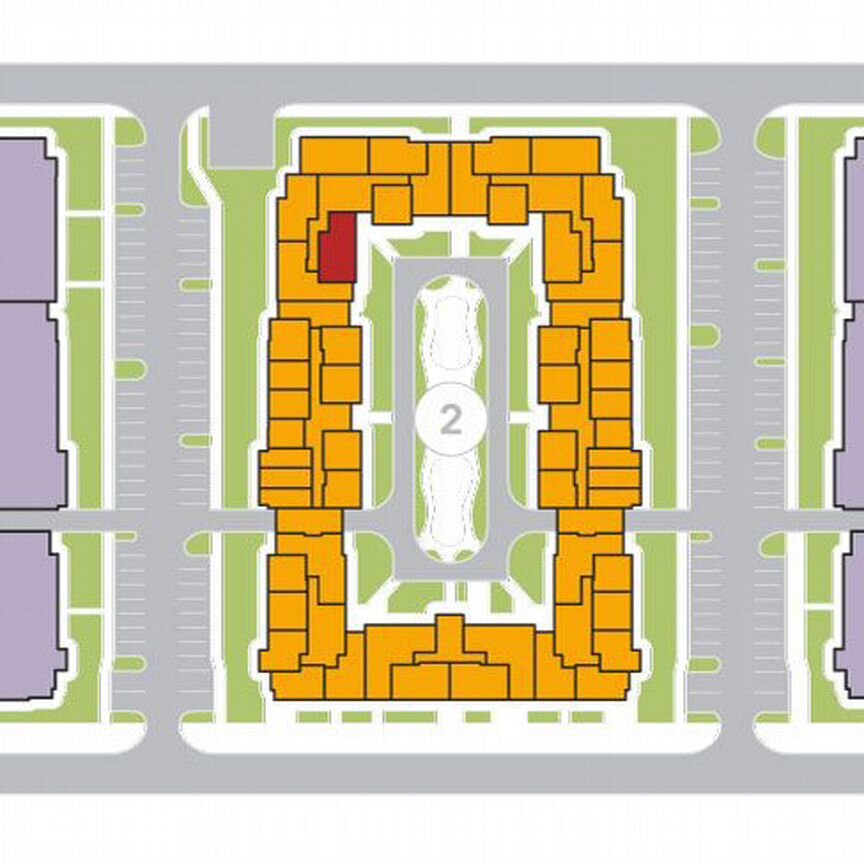 2-к. квартира, 64,1 м², 3/4 эт.