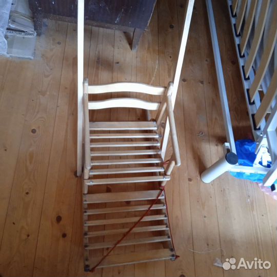 Санки деревянные