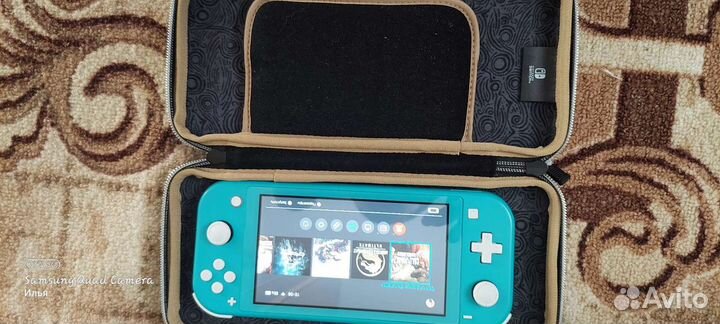 Nintendo switch lite с играми