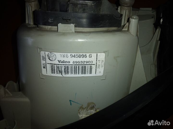 Фонари задние фольксваген гольф 5