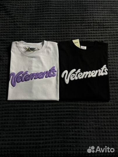 Vetements Sweet Logo Футболка