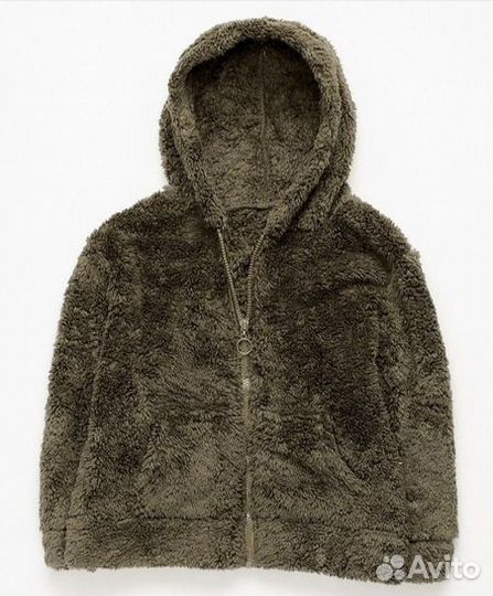 Плюшевая толстовка-худи 116-122