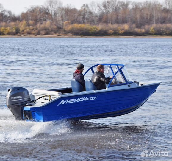 Новая моторная лодка Неман 450 DC New