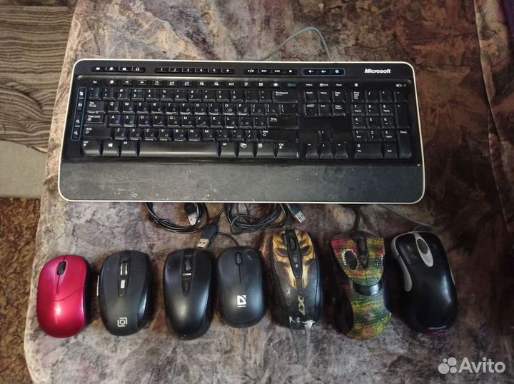 Клавиатура microsoft 3000+комп.мышки