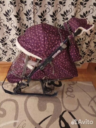 Коляска санки