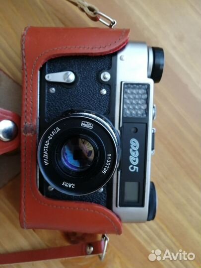 Фотоаппарат фэд 5С. Индустар 61 л/д. Родной кофр