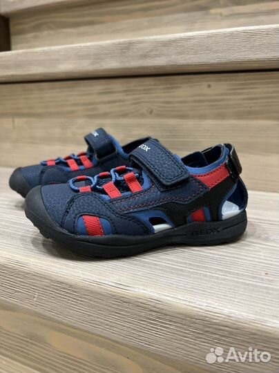 Открытые туфли сандли на мальчика 27