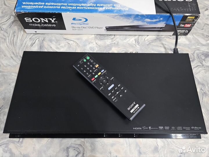 Blu-ray DVD плеер Sony BDP S370