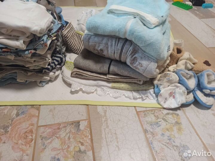 4 больших пакета 0-11+шарф-слинг и коврик t.l