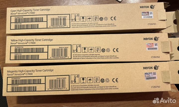 Картридж для принтера xerox Versalink c7000