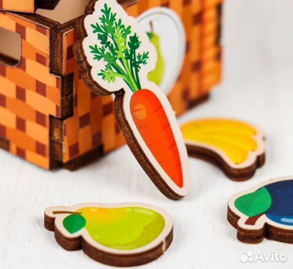 Развивающая игрушка Комодик «Фруктовая лавка»