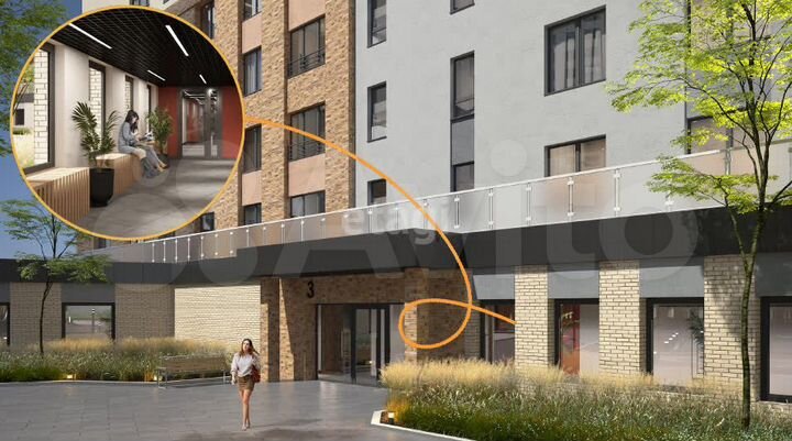 4-к. квартира, 75,6 м², 5/21 эт.