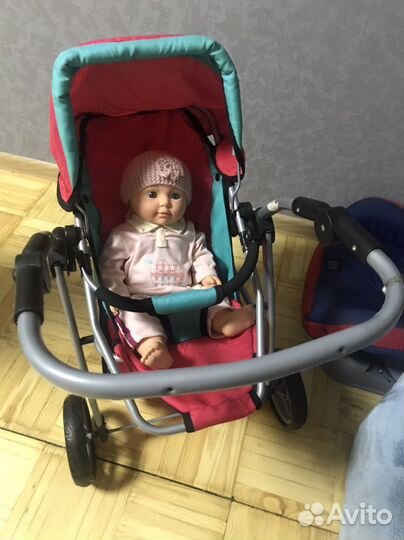 Коляска кукольная