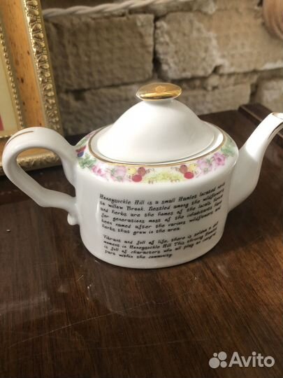 Заварочный чайник, коллекционный, крошка, англ