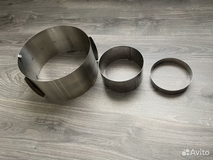 Металические формы для тортов