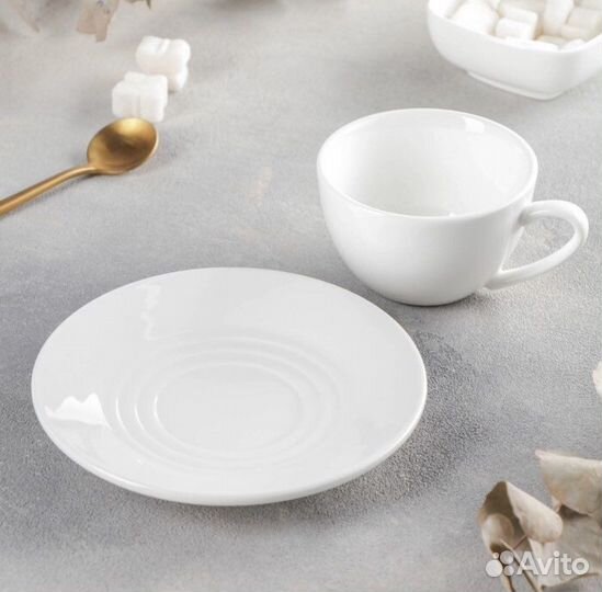 Фарфоровая кофейная пара Wilmax England