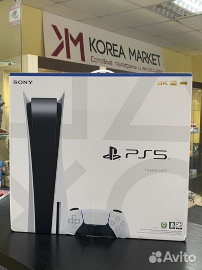 Sony playstation 5 с дисководом 3я ревизия новая