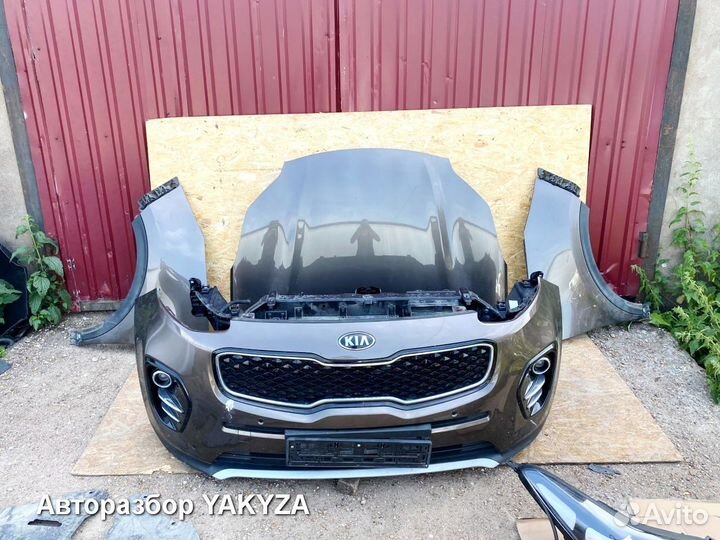 Ноускат Kia Sportage 4 2015-2018 морда в сборе