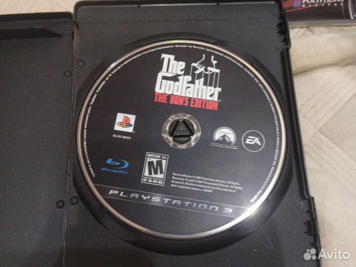 Игровые диски на ps3 Godfather и Gran Turismo 5