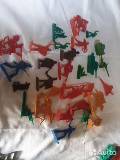 Оловянные солдатики ссср.Пластиковые солдатики