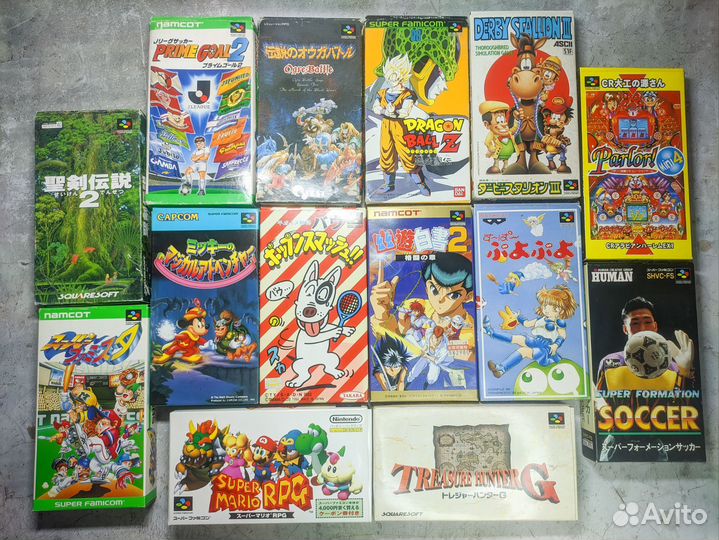 Катриджы Super Famicom (Игры Snes )