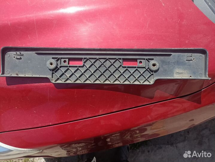 Накладка под номер Toyota Land Cruiser Prado 150