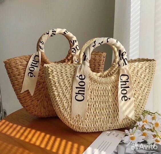 Плетенные сумки chloe