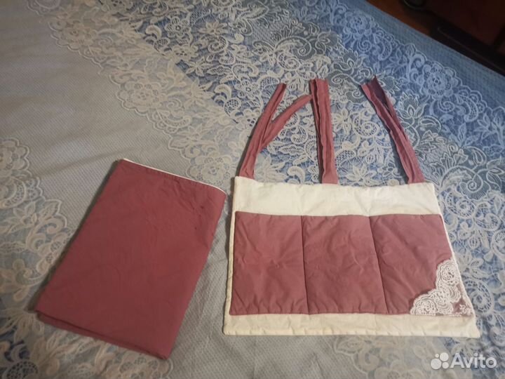 Балдахин и бортики в детскую кроватку