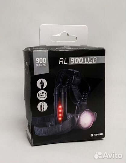 Нагрудный фонарь для бега Kiprun Runlight 900 USB