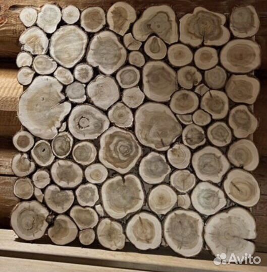 Панно из можжевельника