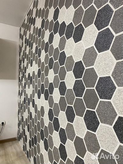 Гибкий кирпич на сетке/амк панели-монтаж/утепление