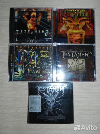 Testament-11 CD (USA, Germany)