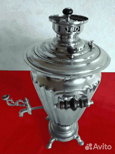 Самовар братья Шемарины царский дровяной