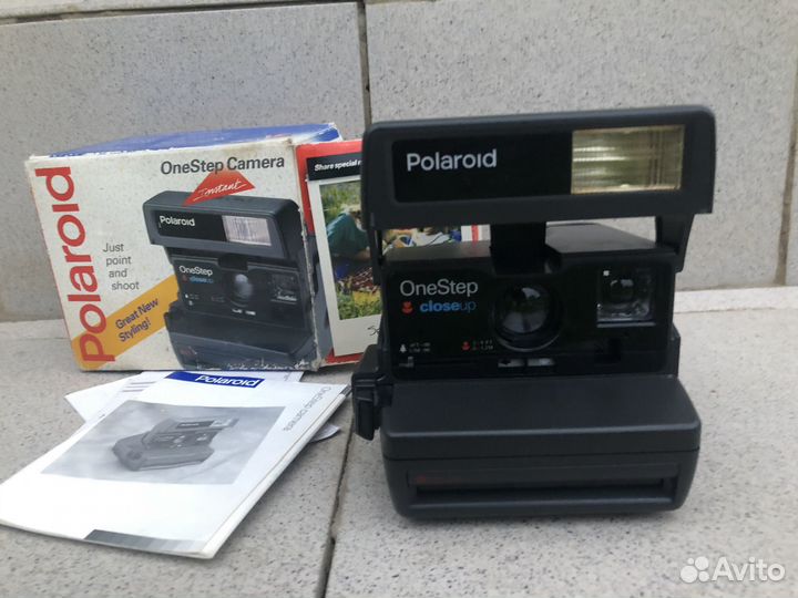 Плёночный фотоаппарат polaroid one step