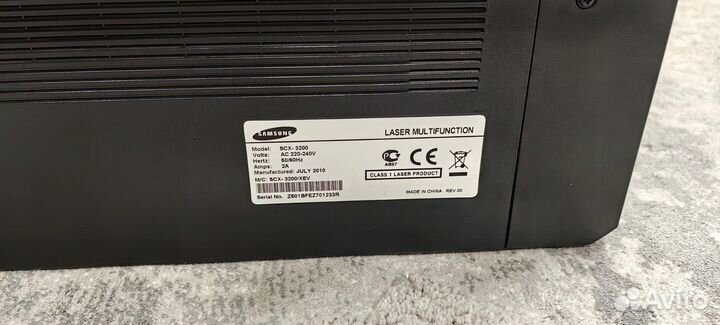 Принтер лазерный samsung sxc 3200