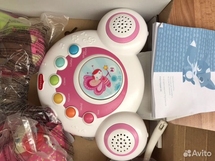 Мобиль на кроватку тини love