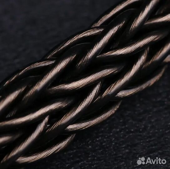 Кабель для наушников 16-жил, медь, 4,4 to 2x3,5