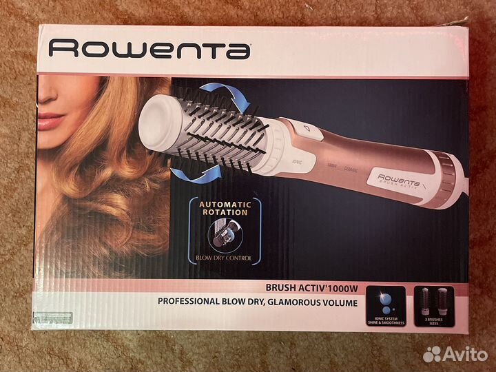 Фен щетка Rowenta